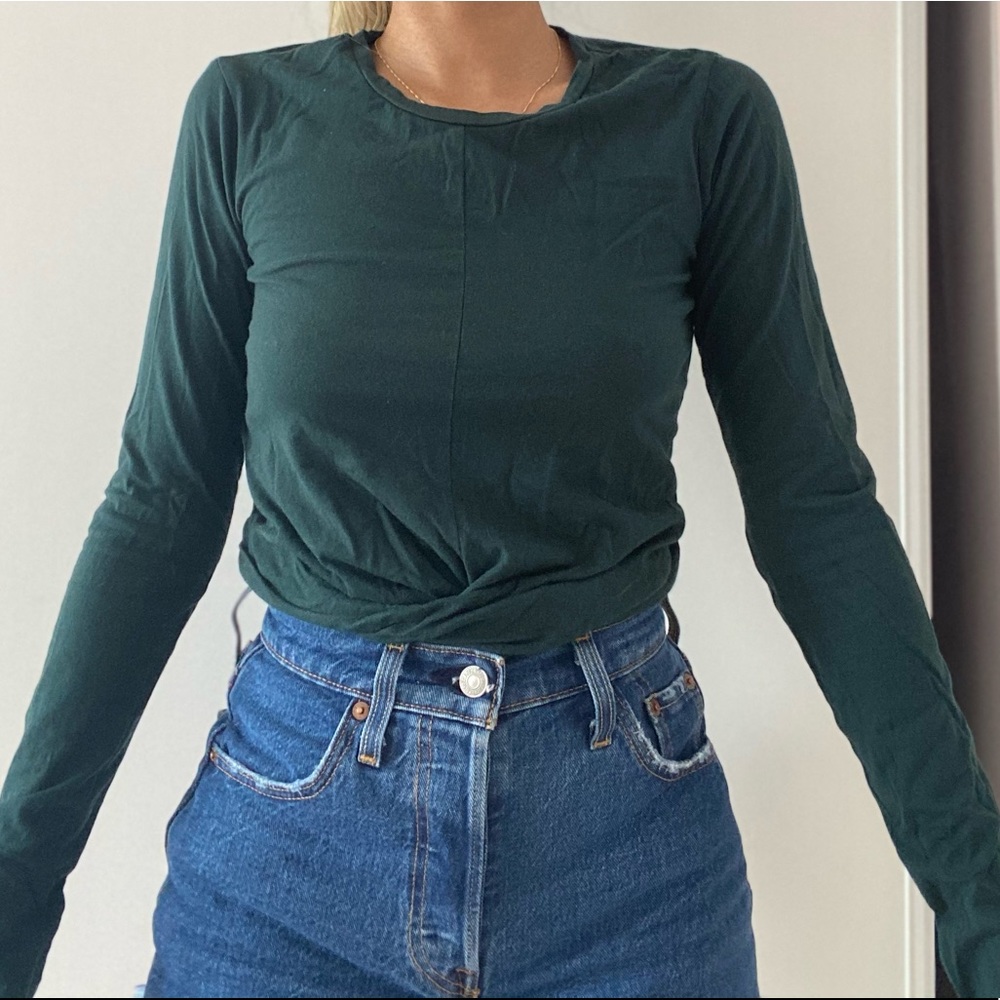 Zara cropped long sleeve